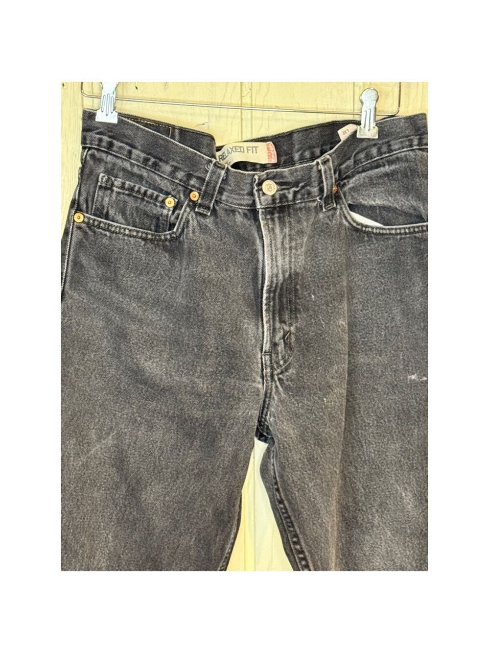 Levi's Men's Jeans Black W34 L32 - Picture 3 of 13